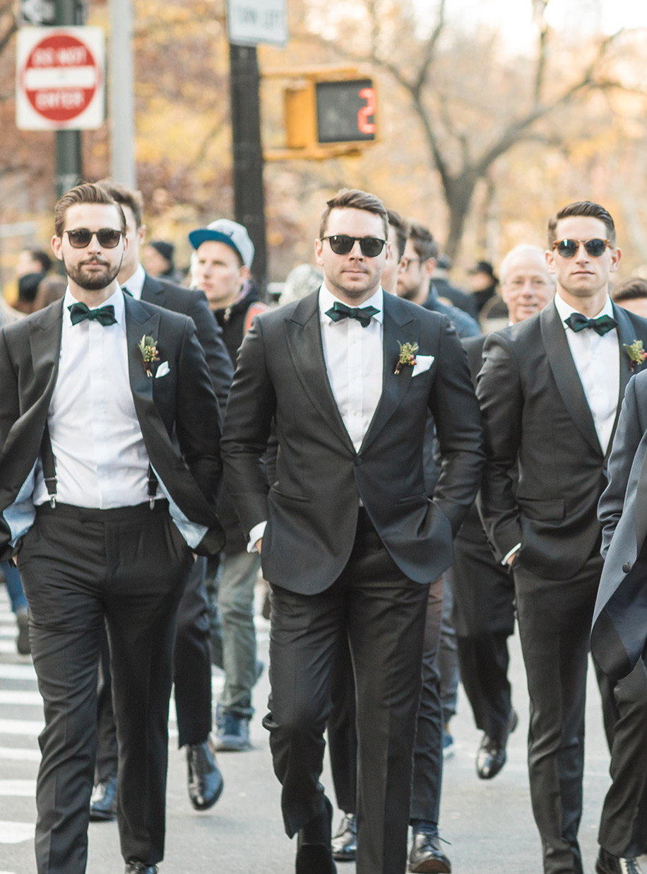 Groom and Groomsmen Suits that Make a Statement - Knot Standard Blog