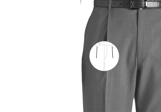 Single Pleat Trouser - Navy High Twist Wool – Natalino